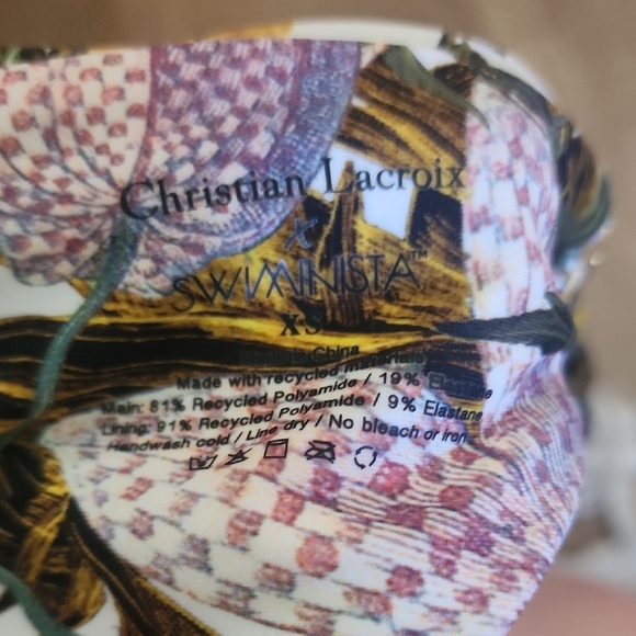 Christian Lacroix Floral Daring Bottom Bikini - Picture 6 of 6